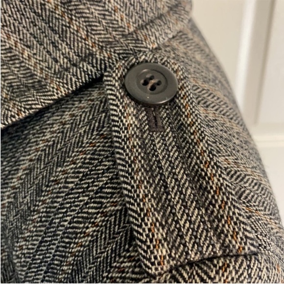 ⭐J. Crew Women's Textured Black Pea Coat - Picture 9 of 11